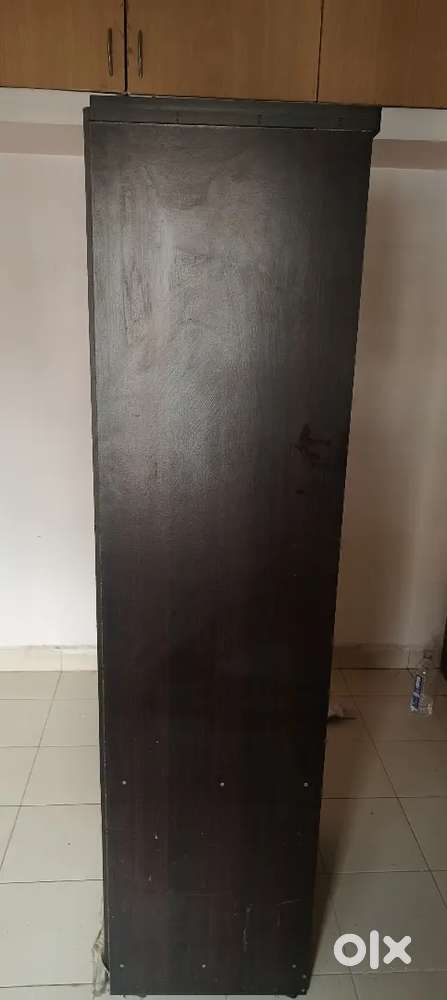 Wooden and Glass cabinate with 2 large drawrers with  Dressing Table