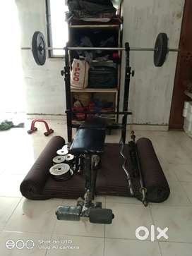 Premium Gym Equipment – Dumbbells, Barbells, Plates & Foldable Bench