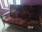 Teak wood 3 seater and 2 seater