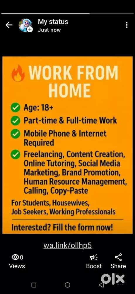 Work from home