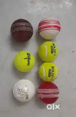 Pack of 7 balls ( tennis,leather,synthetic,croc ) 30 % off only for 7d