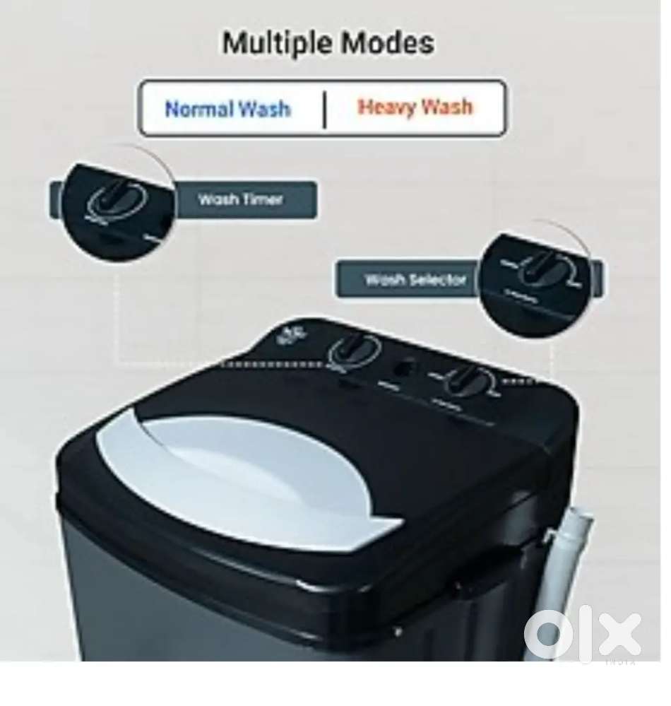 Power guard Single Tub Washer