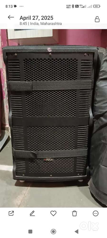 Speaker 400w with Cabinet 1 pair