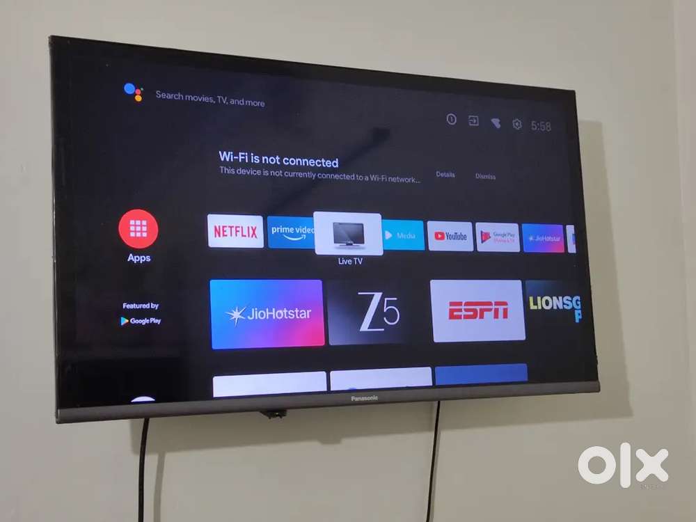 32Inch Panasonic  Android led goodcondtion Sale moneyneed 5200