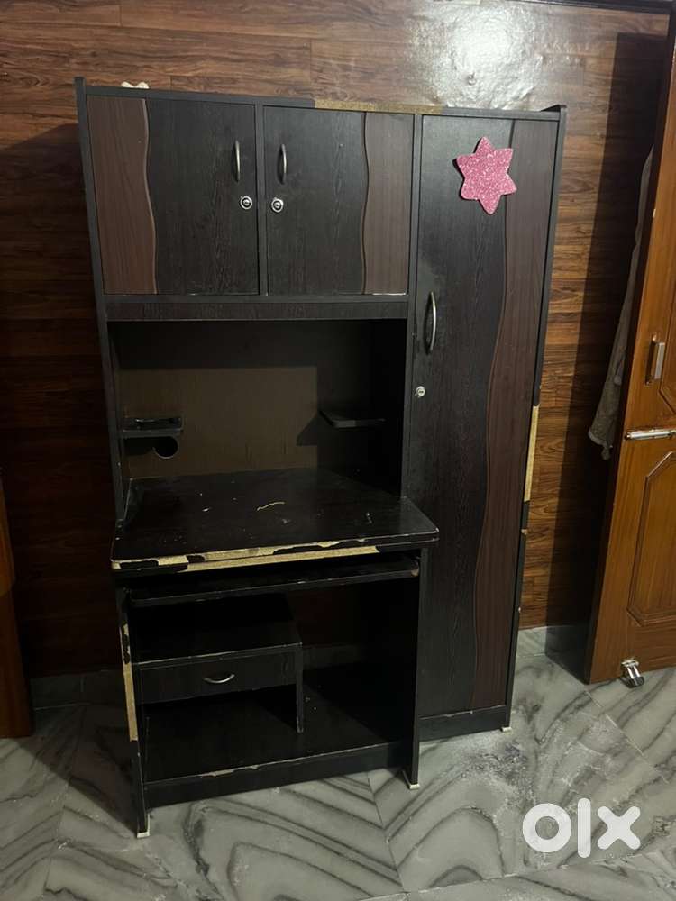 Almirah with computer table