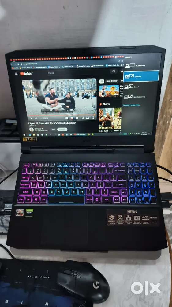 Acer Nitro 5 ( 6GB Rtx 3060 ) gaming laptop.