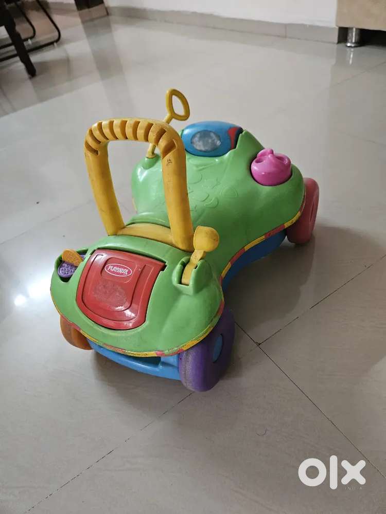 Kids walker, Stroller, panda car in good condition