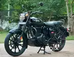2023 royal Enfield classic stealth black reborn chandigarh number