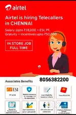 Airtel - Telecaller Job