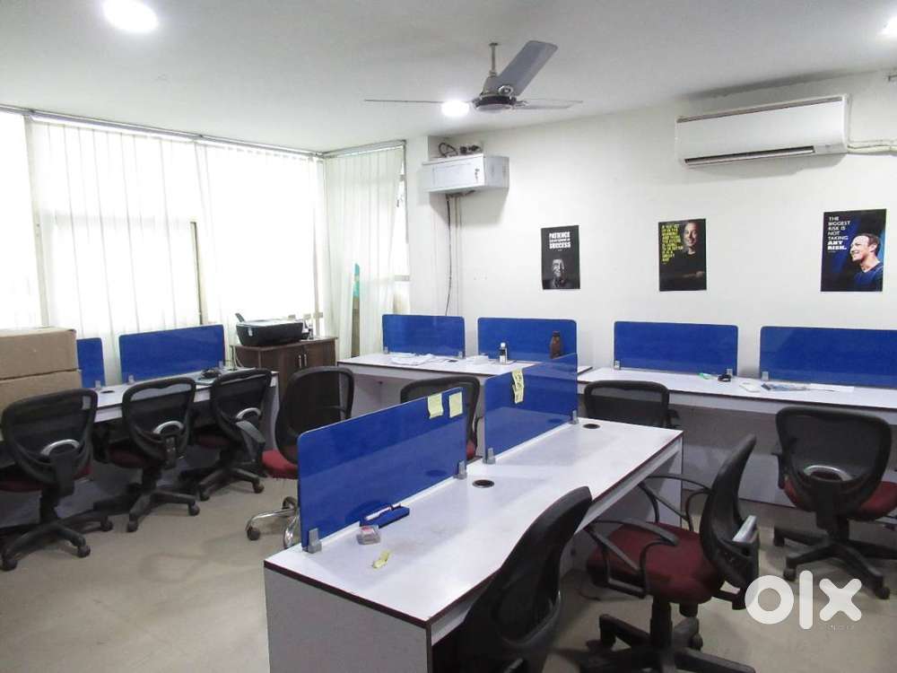 14 seater office with boss cabin