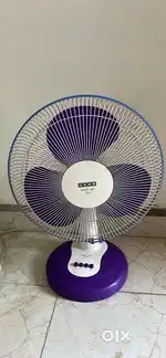 Usha Mist Air table fan Rarely used. Surya hi speed fan