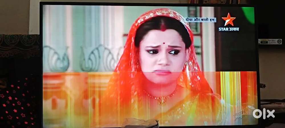 43 inch Haier led panel mein problem hai sath me setup box
