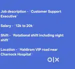 Customer service executive