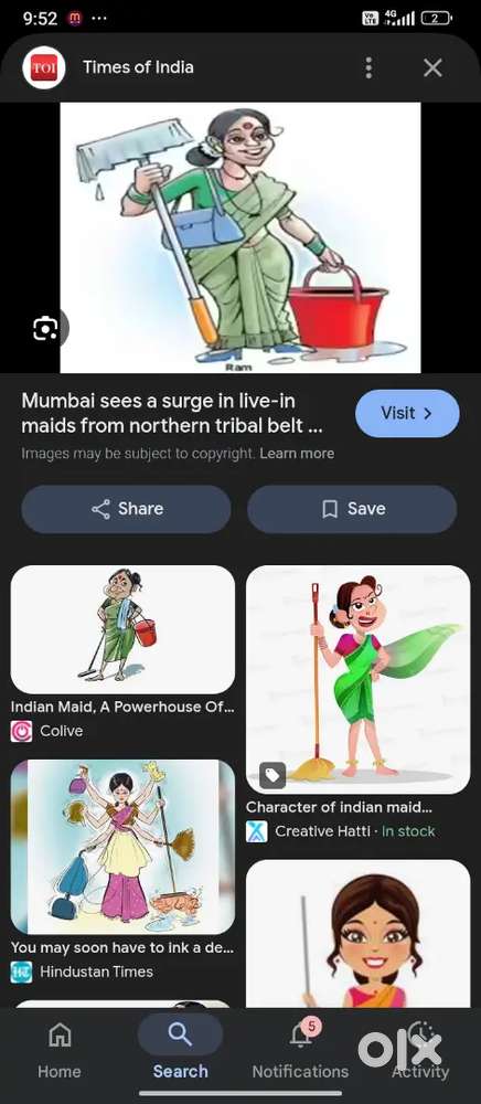 Maid needed urgently