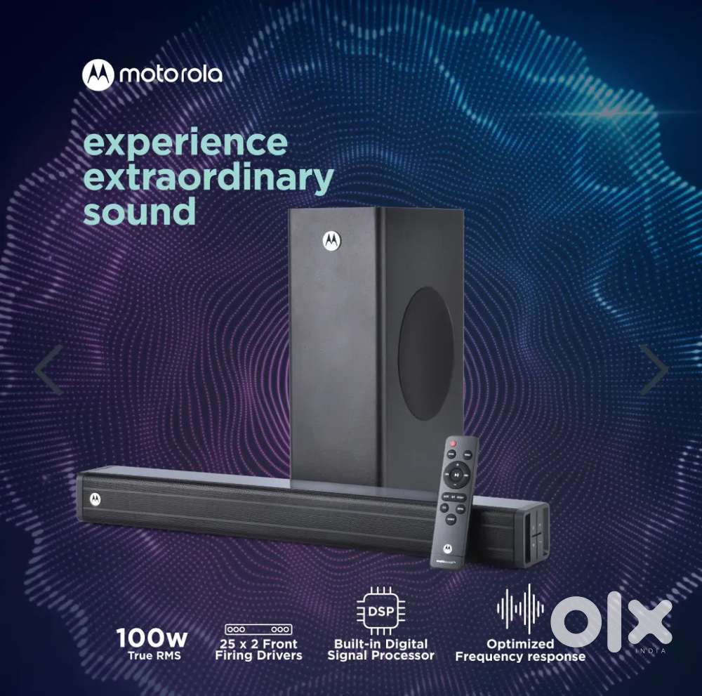 Motorola 100watt soundbar