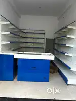 Shop Rack with Counter computerised cash counter