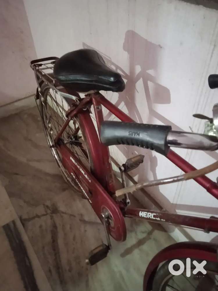 Maroon colour 22  gents cycle