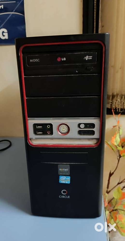 Computer desktop cpu full set