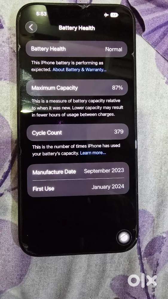 Iphone 15 pro max 256 GB