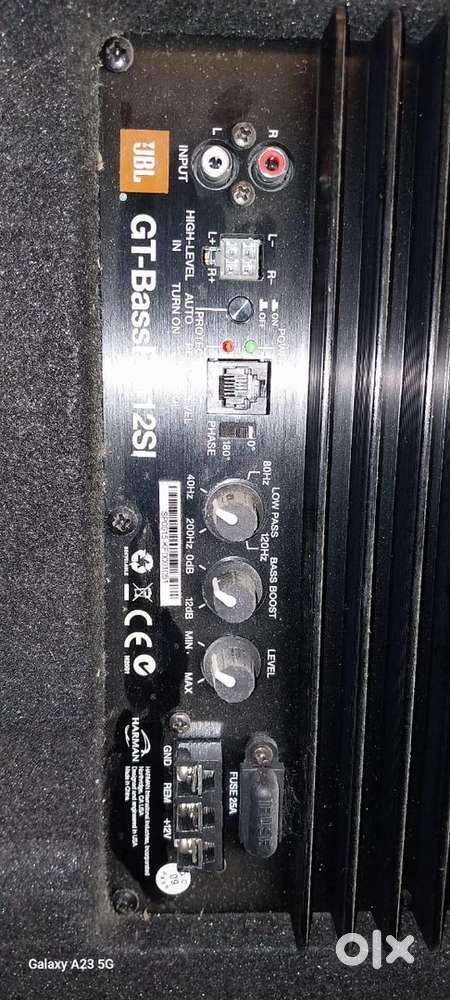 JBL Amplifier best suited for car