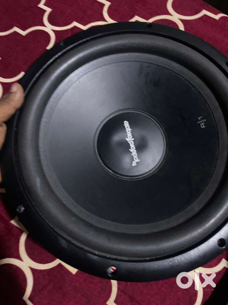 Woofer and amplifier