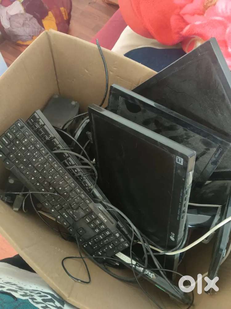 Selling CPUs, Keyboards, Monitors