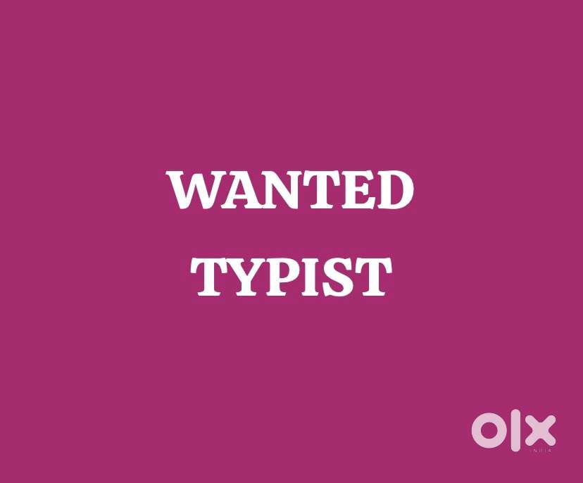 Wanted Computer Typist