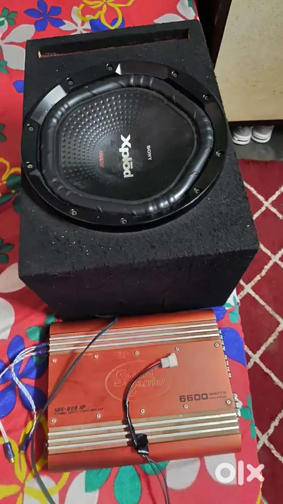 6600w Emp+base1800w speaker car system