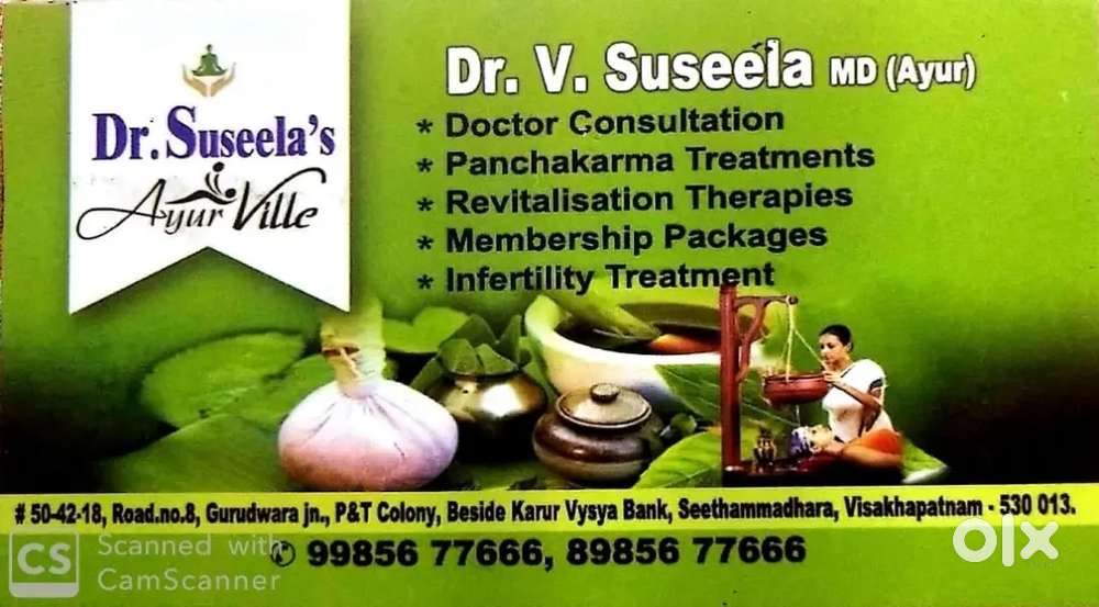 Receptionist cum health assistant