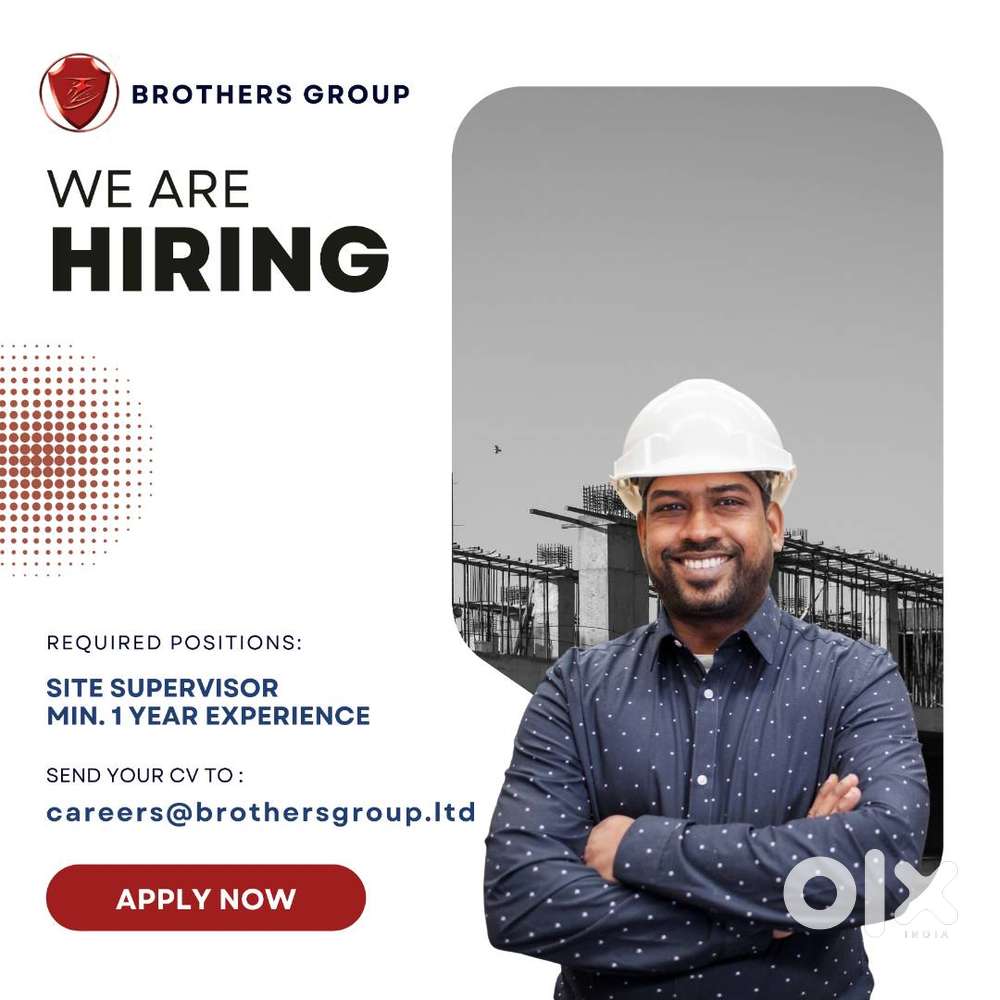 Site Supervisor (Construction & Project Operations)