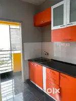 2bhk semi furnished flat available for rent Newton action area 1