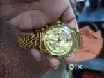 OLEVS GOLD WATERPROOF MEN'S WATCH