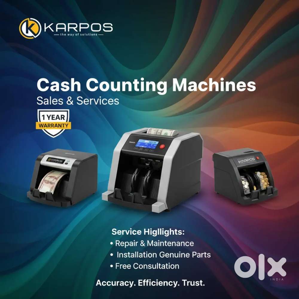 Money Counting Machine with fake detection AD NO: 2025120538