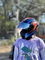 Ridex titanium helmet