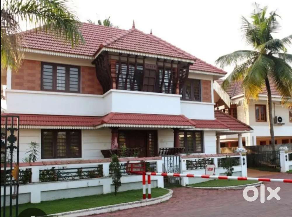 4bhk furnished gated villa with out house near nh bypass palarivattom