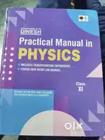 Physics STD 11 Dinesh Practical Book n Copy completely New..