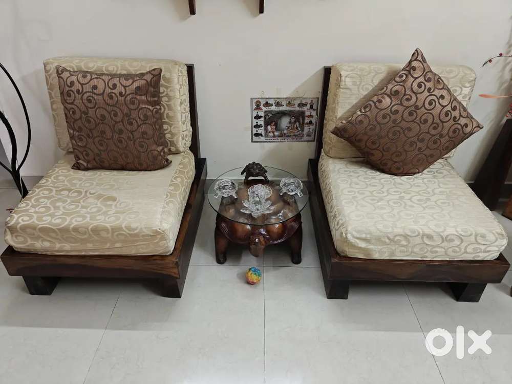 5 Seater Solid Sheesham Sofa set