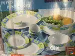 Sasaaki 26 pcs glass dinner set