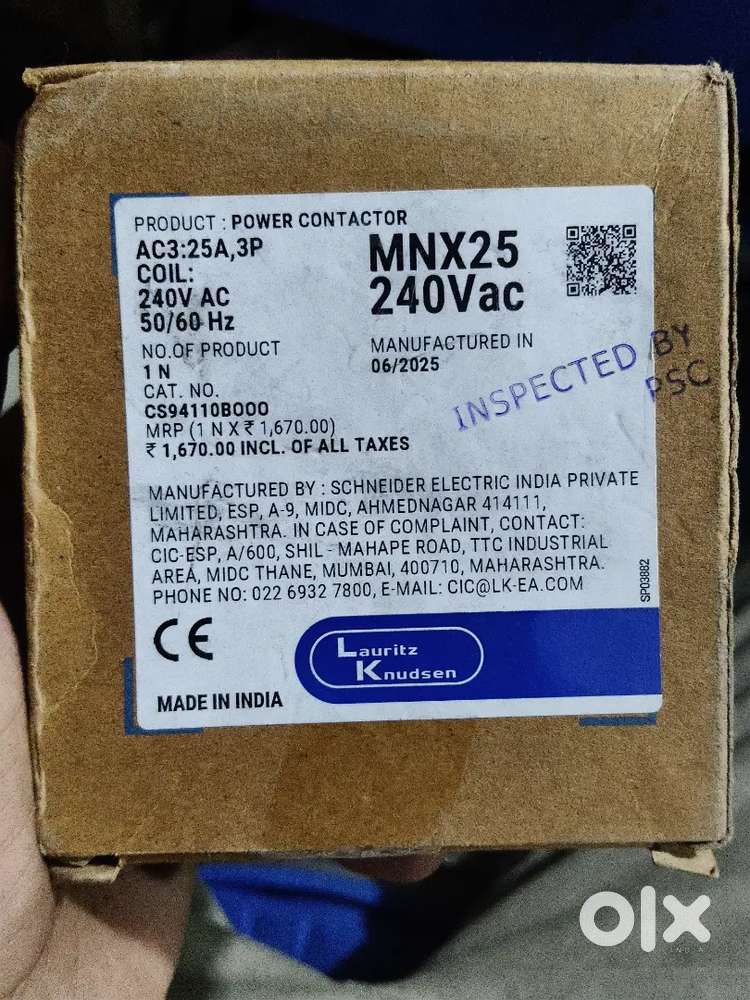 Power contacter