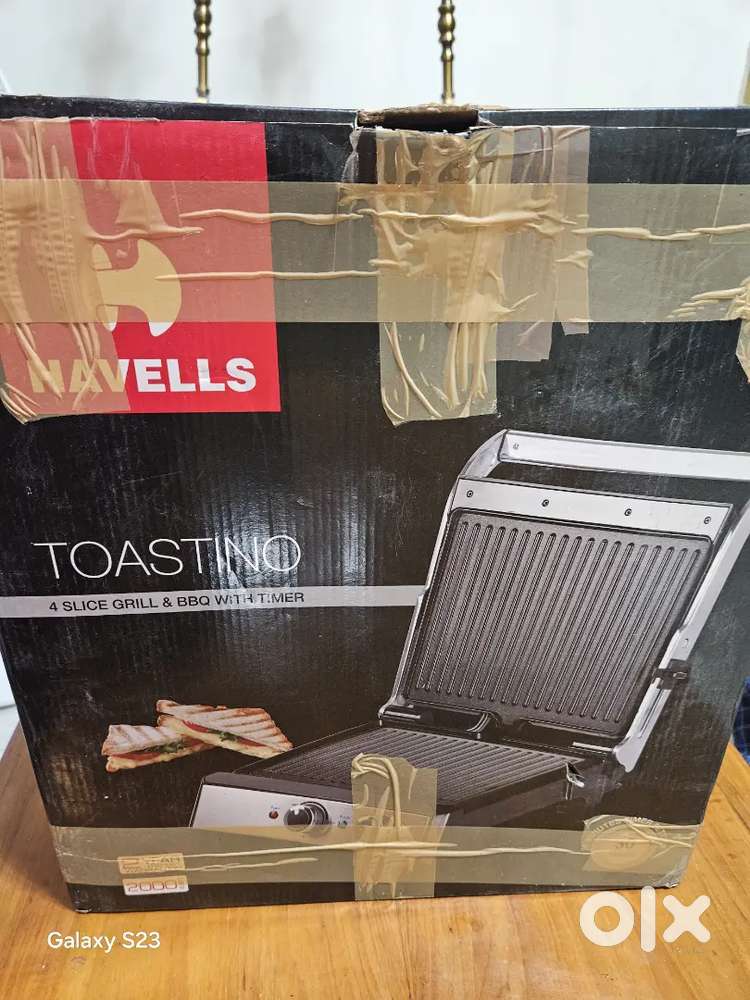Havells  toastino 4 slice  grill  & BBQ  with  timer