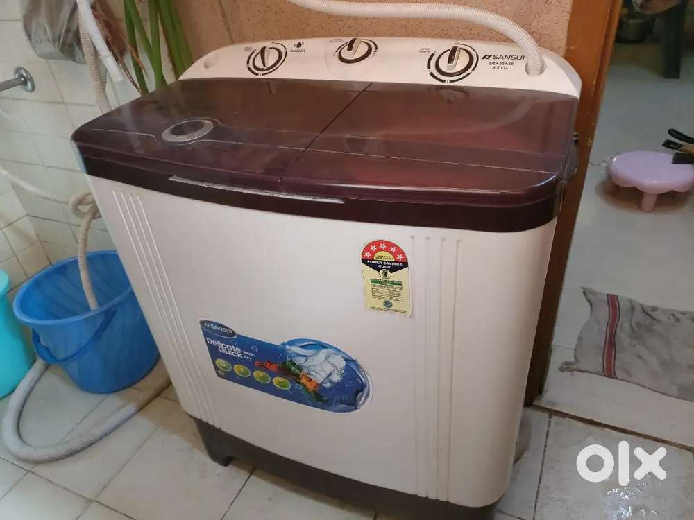 Sansui 6.5 kg Washing Machine, Semi-Automatic, Excellent Condition