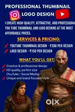 Professional Thumbnail & Logo Design