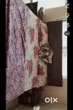 Queen size bed + mattress + 2 bed side tables