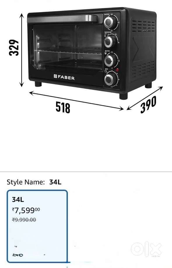 FABER 34 Ltr OTG