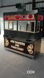 Fast food noodles counter stall