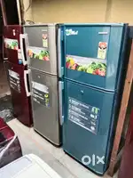 { 5 } YEAR'S WARRANTY { GOOD LOOKING } { DOUBLE DOOR FRIDGE }
