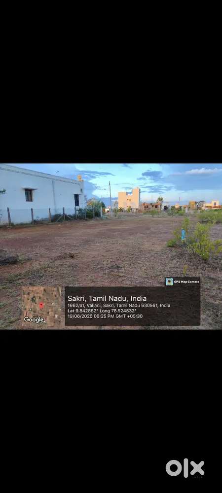 Plot for Sale near RR Mahal Sivagangai