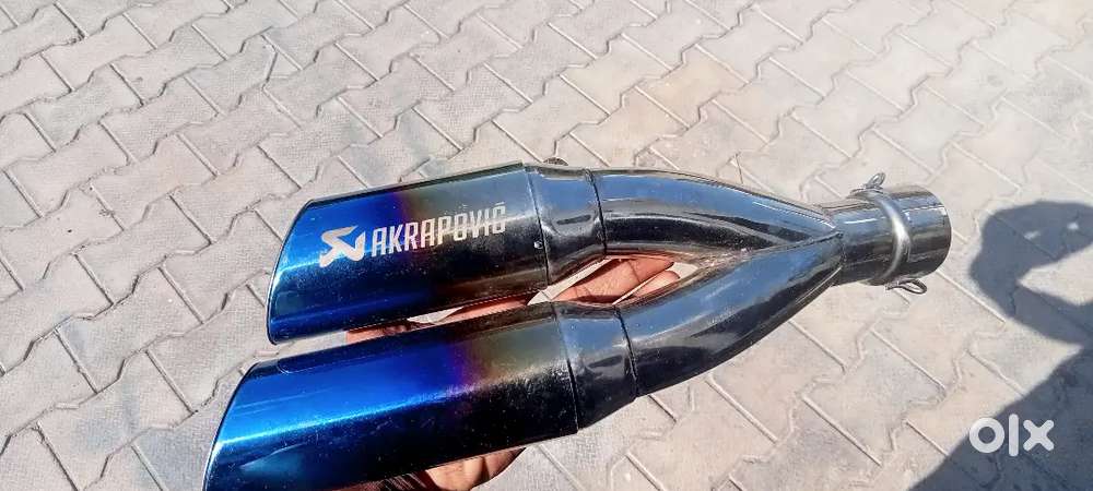 Acrophobic bike exhaust