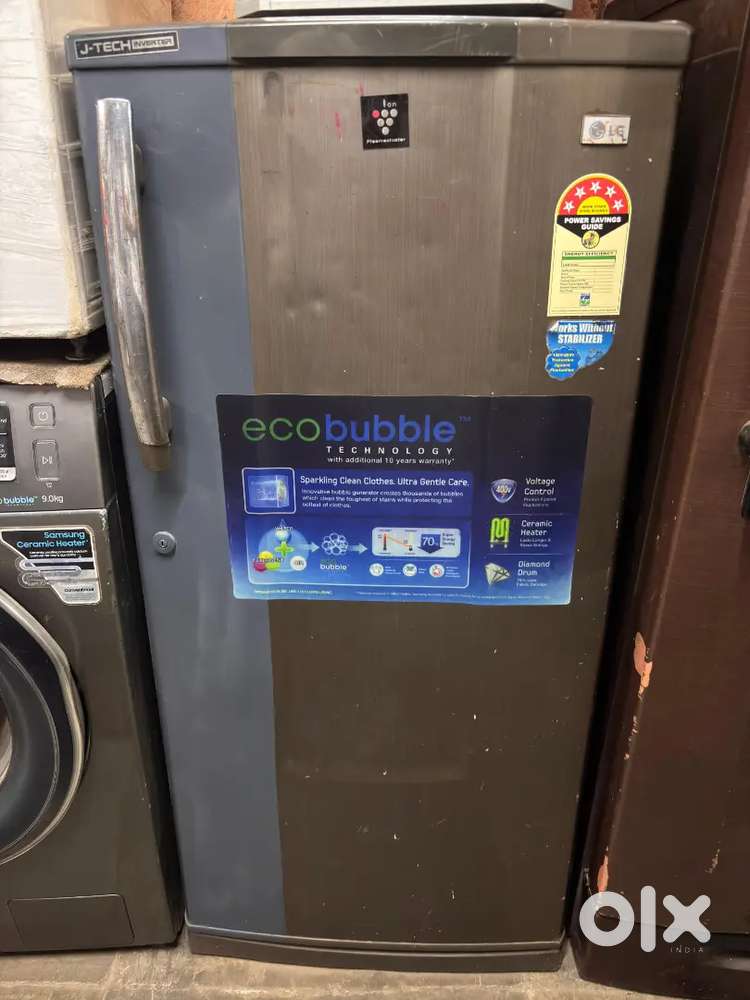 Used L.G 185 liter single door fridge