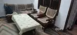 Wooden sofa